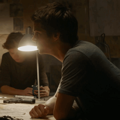 Dylan O'Brien Maze Runner 3 Map GIF