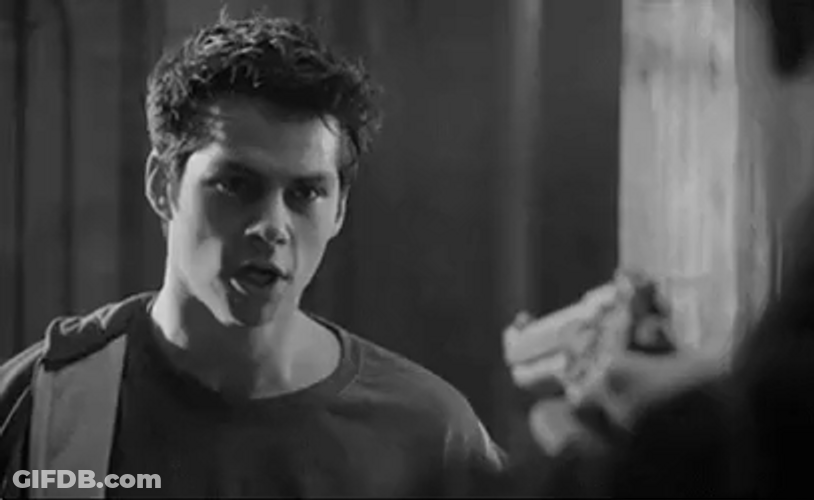 Dylan O'Brien Shouting Void Stiles GIF
