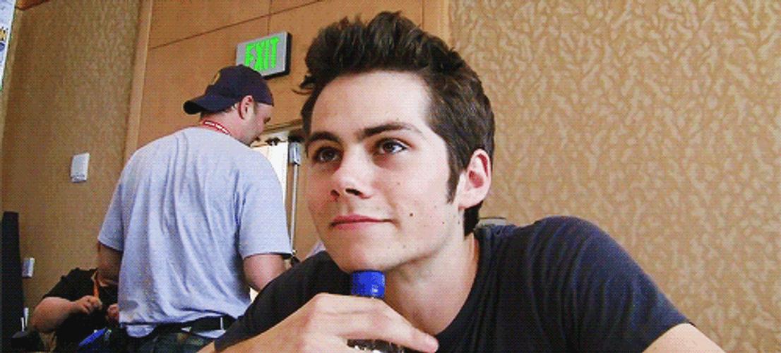 Dylan O'Brien Smiling GIF