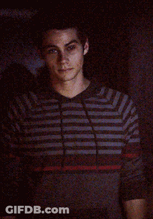 Dylan O'Brien Standing Void Stiles GIF