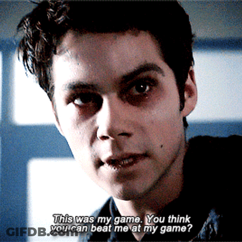 Dylan O'Brien Talking Void Stiles GIF