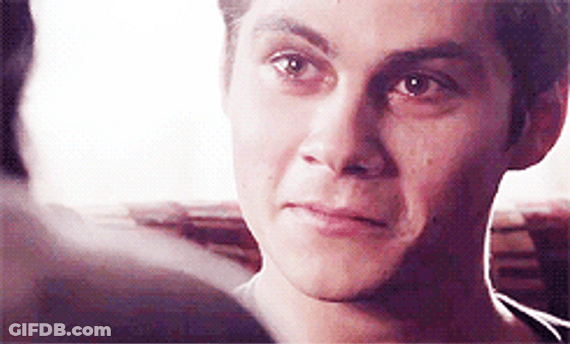 Dylan O'Brien Tears In Eyes Void Stiles GIF