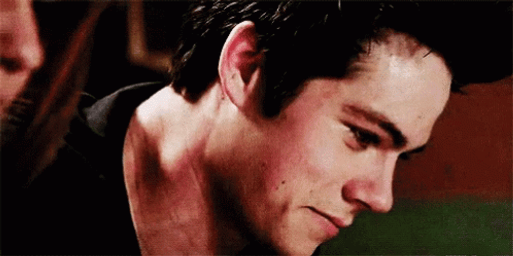 Dylan O'Brien Teen Wolf Glance GIF
