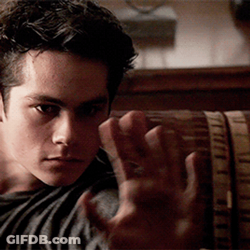 Dylan O'Brien Void Stiles Hand GIF