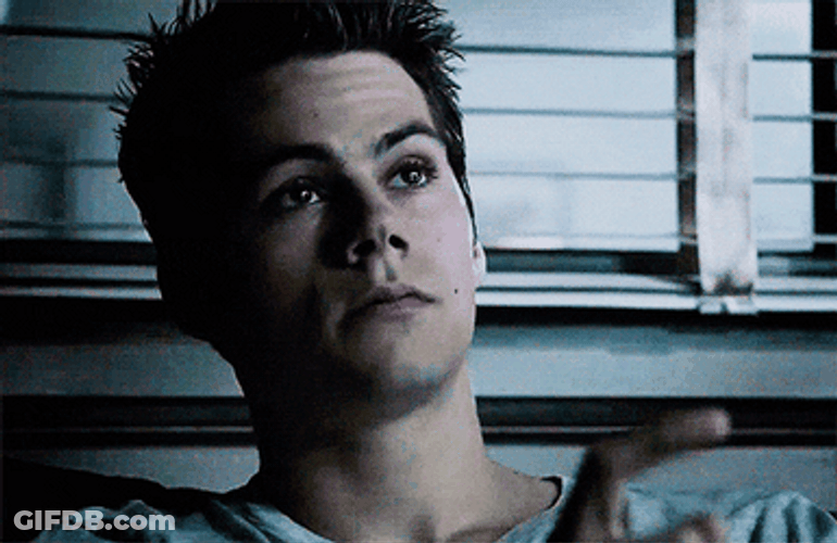 Dylan O'Brien Wink Eye Void Stiles GIF