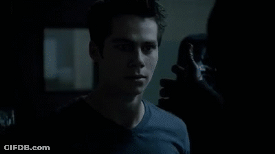 Dylan O'Brien Yellow Lights Void Stiles GIF