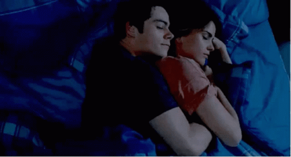 Dylan Obrien Hug From Behind GIF