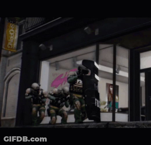 Dynamic Swat Team Operations GIF