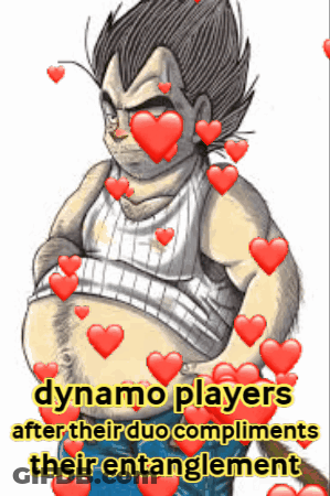 Dynamo Players After Duo Compliments Entanglement With Cartoon Character GIF