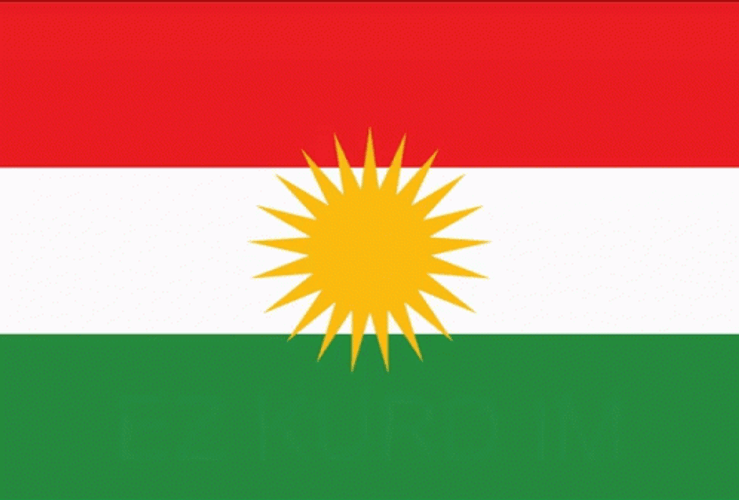 E Flag Of Kurdistan GIF