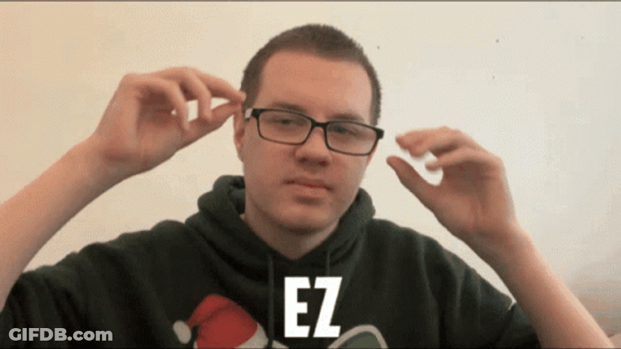 E For Eyeglasses GIF