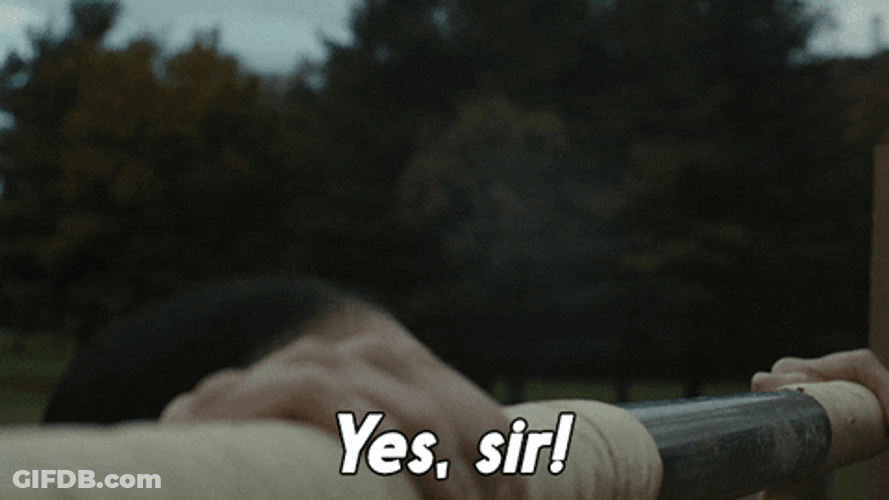 Eager Lady Will Do Response GIF