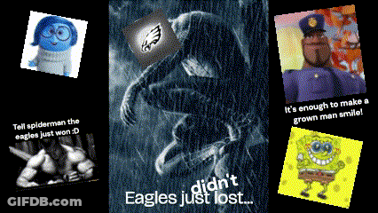 Eagles Just Lost SpongeBob Poster GIF