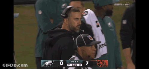 Eagles Vs Bears Football Game On ESPN GIF