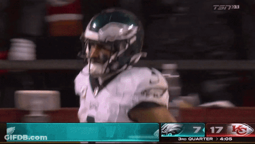 Eagles Vs KC Football Game GIF