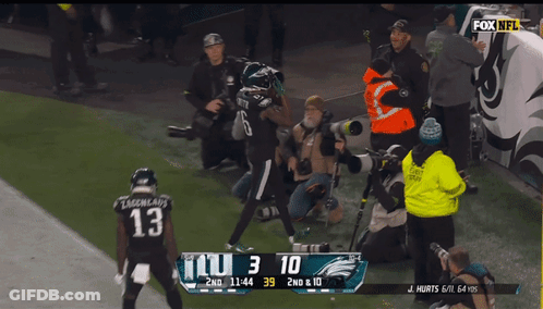 Eagles Vs Ravens Football Game On Fox NFL GIF