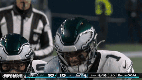 Eagles Vs Seahawks Football On ESPN GIF