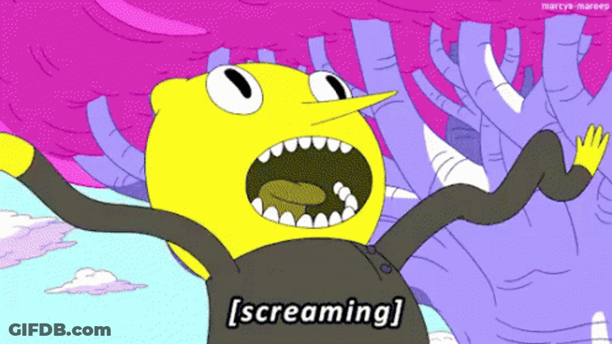 Earl Of Lemongrab Yelling GIF