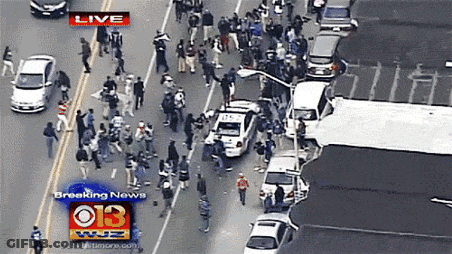 Early Morning Riot GIF