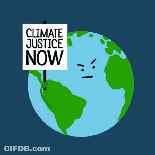 Earth Asking Climate Justice Global Warming GIF
