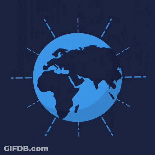 Earth Can't Vote But You Can Globe Poster GIF