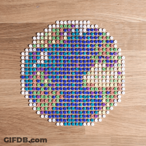 Earth Day Mosaic Spinning GIF