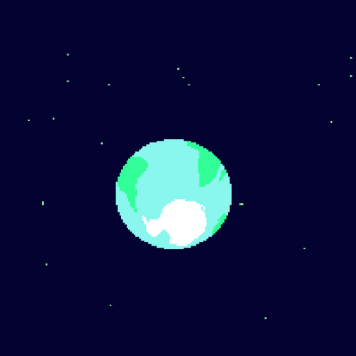 Earth Day Planet Warning GIF