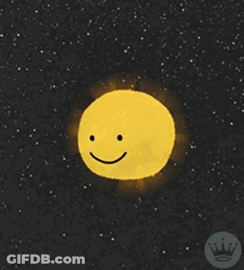 Earth Day Sun Looking Planet Earth GIF