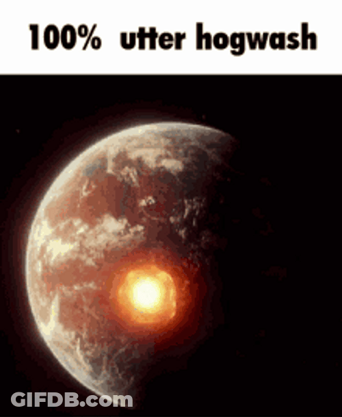 Earth Exploding Hogwash Fire Explosion Meme GIF