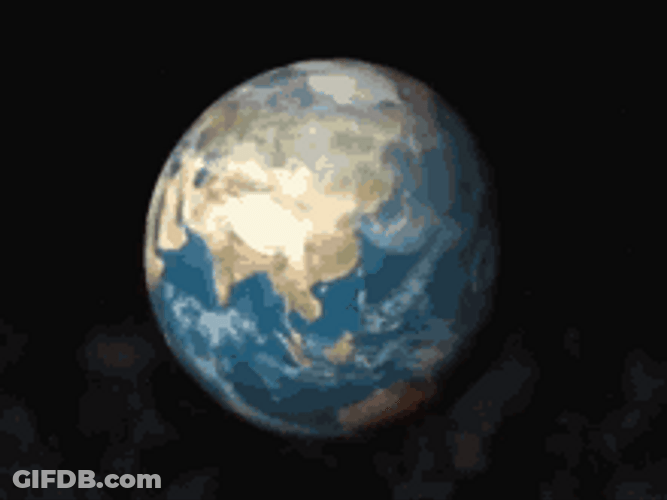 Earth Exploding Shattering Gone In Space GIF