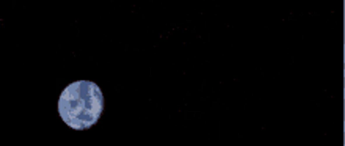 Earth Exploding Space Star Collision GIF