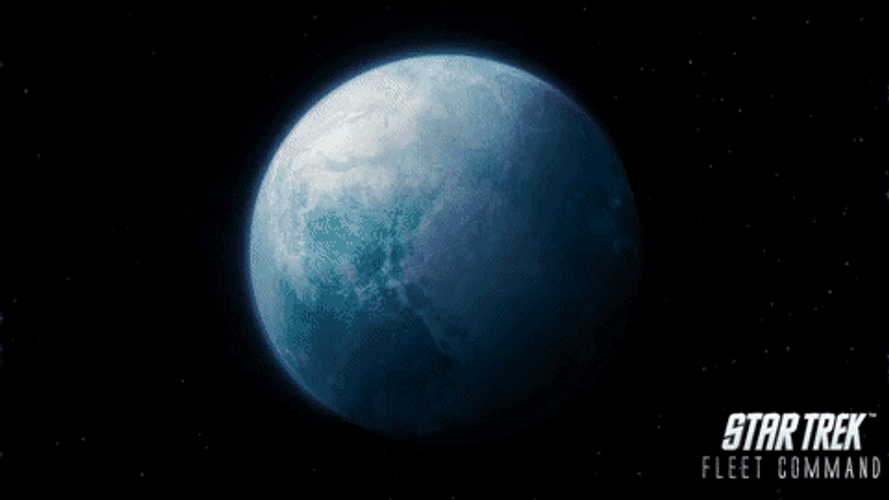 Earth Exploding Star Trek Fleet Command GIF