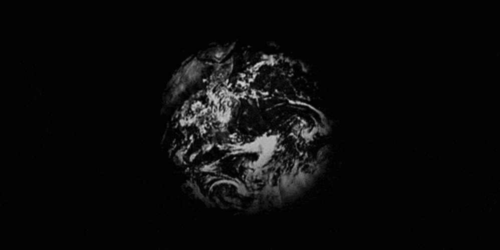 Earth Exploding Water Reflection Splash GIF