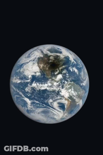 Earth From Space United States Foreground GIF