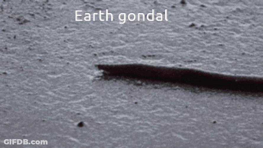 Earth Gondal Worm GIF