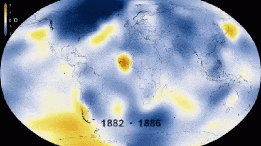 Earth Rising Temperature Global Warming GIF