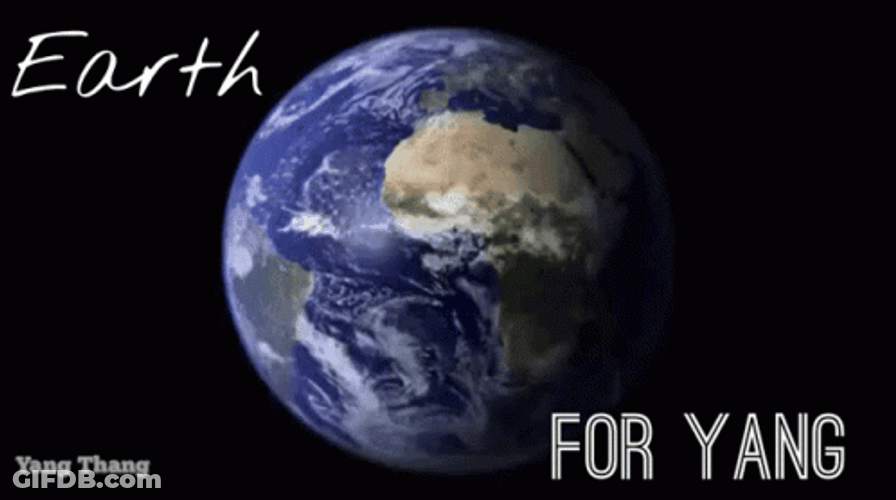 Earth Spinning For Yang GIF