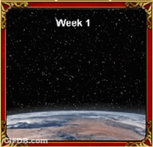 Earth With Week 1 GIF