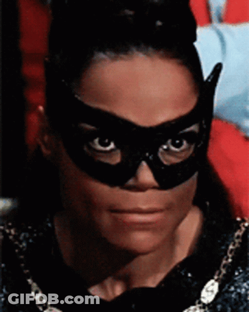 Eartha Kitt Catwoman GIF