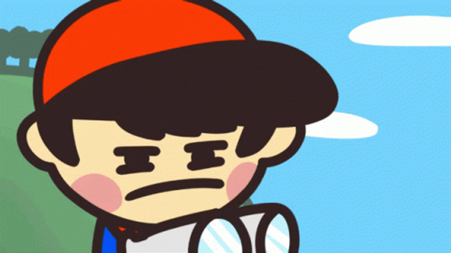 EarthBound Beginnings Ninten Binoculars GIF
