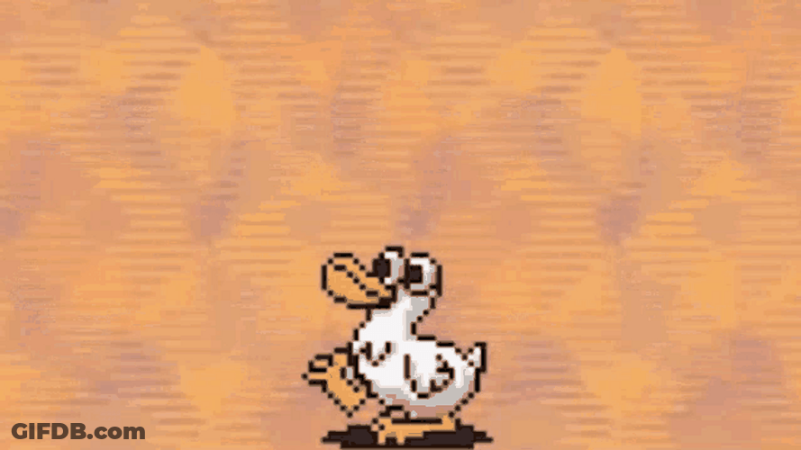 EarthBound Mad Duck GIF