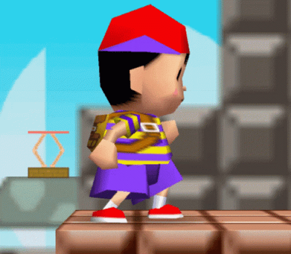 EarthBound Ness Super Smash Bros. GIF
