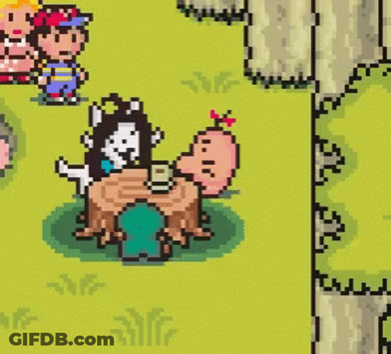 EarthBound Temmie GIF