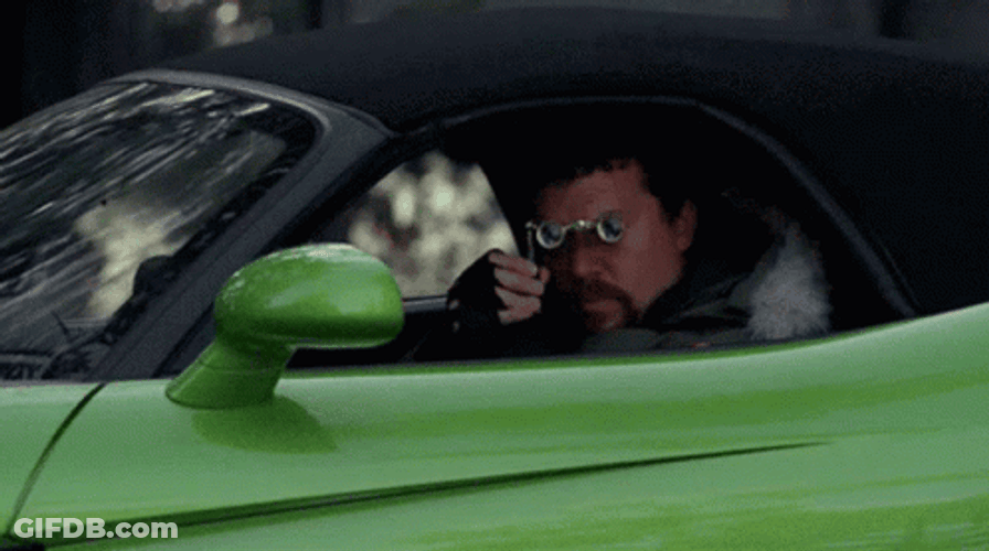 Eastbound And Down Danny McBride In The Car GIF
