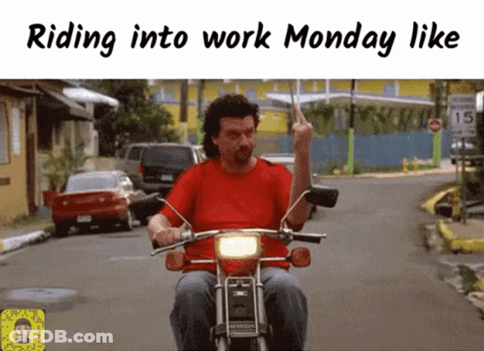 Eastbound And Down Riding Into Work GIF