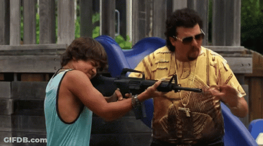 Eastbound And Down Shot Fired GIF
