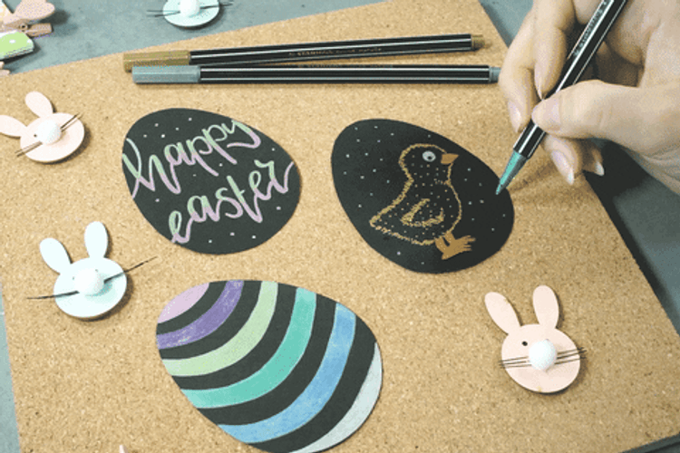 Easter Art Scrapbook GIF
