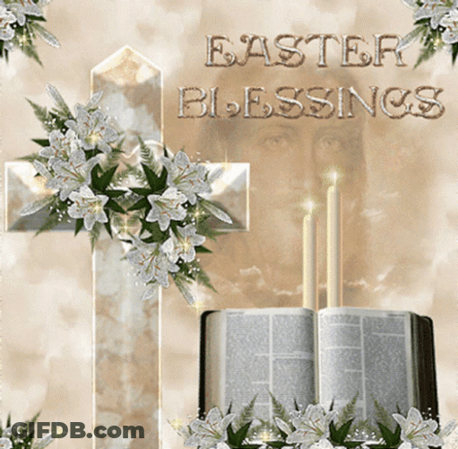 Easter Blessings Bible GIF