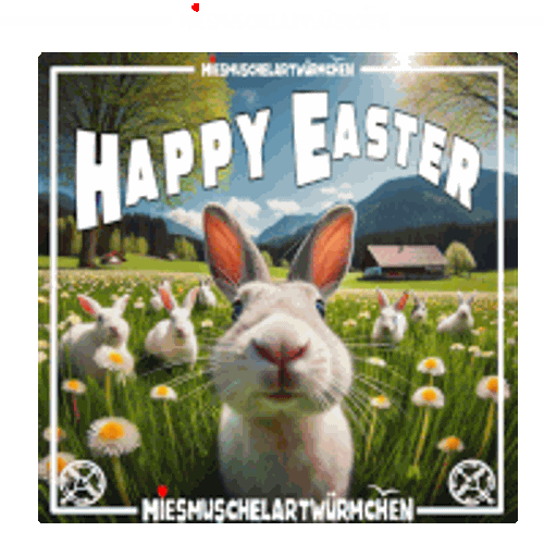 Easter Bunny Sticker GIF
