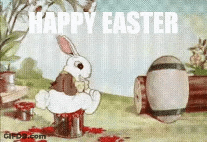 Easter Funny 90S Cartoon GIF